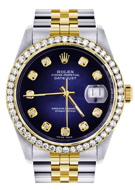 gold diamond rolex watch mens|rolex diamond bezel price.